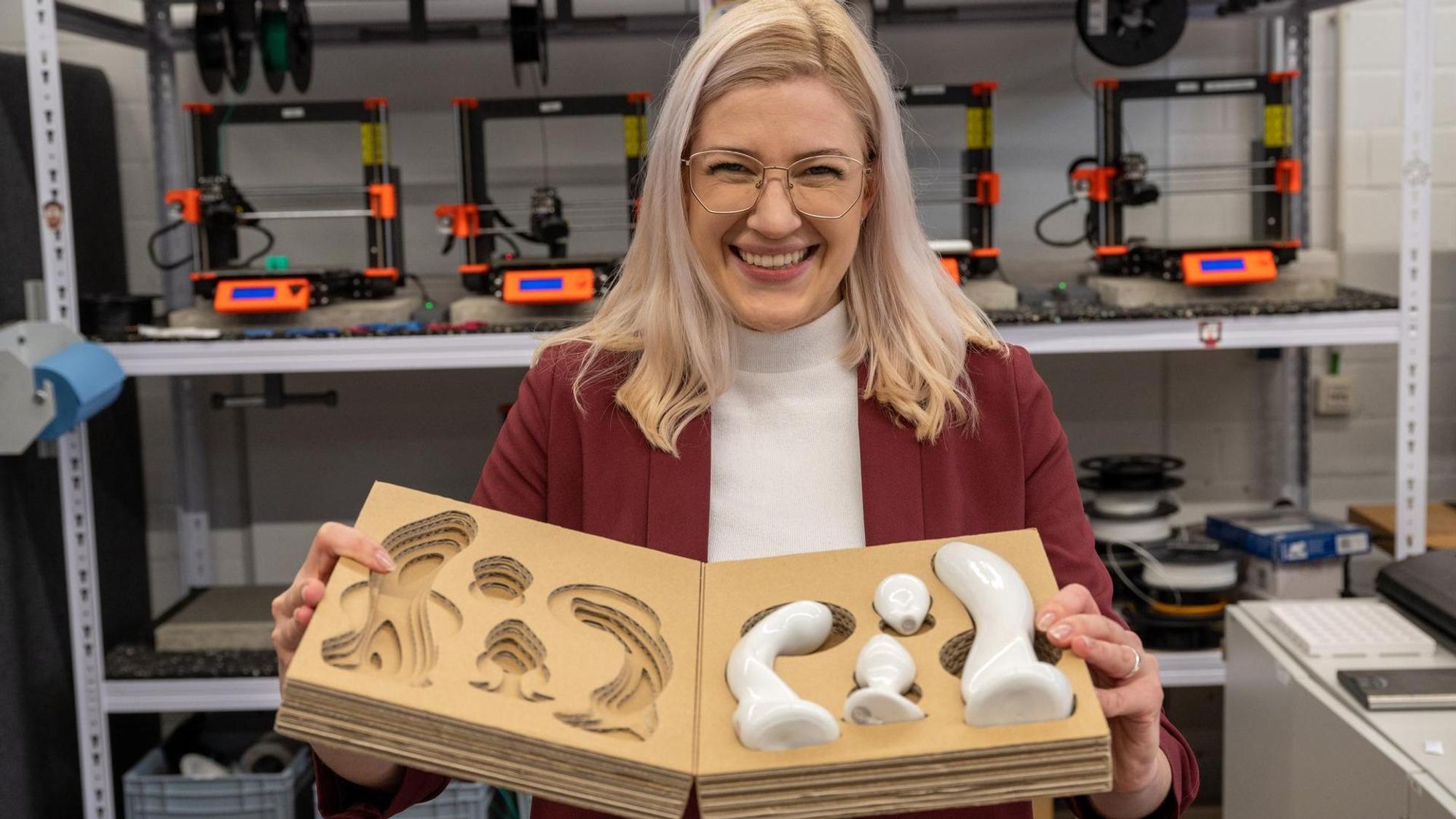 Alina Eynck ist Gründerin des Kölner Start-ups Porzelina.