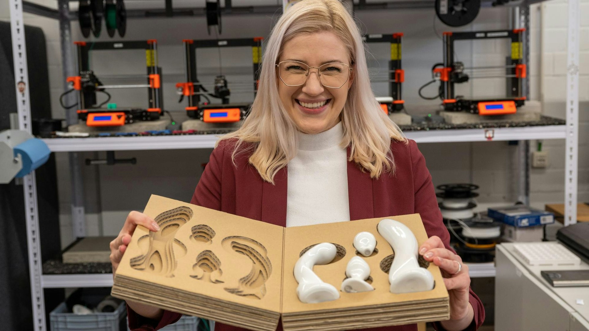 Alina Eynck ist Gründerin des Kölner Start-ups Porzelina.
