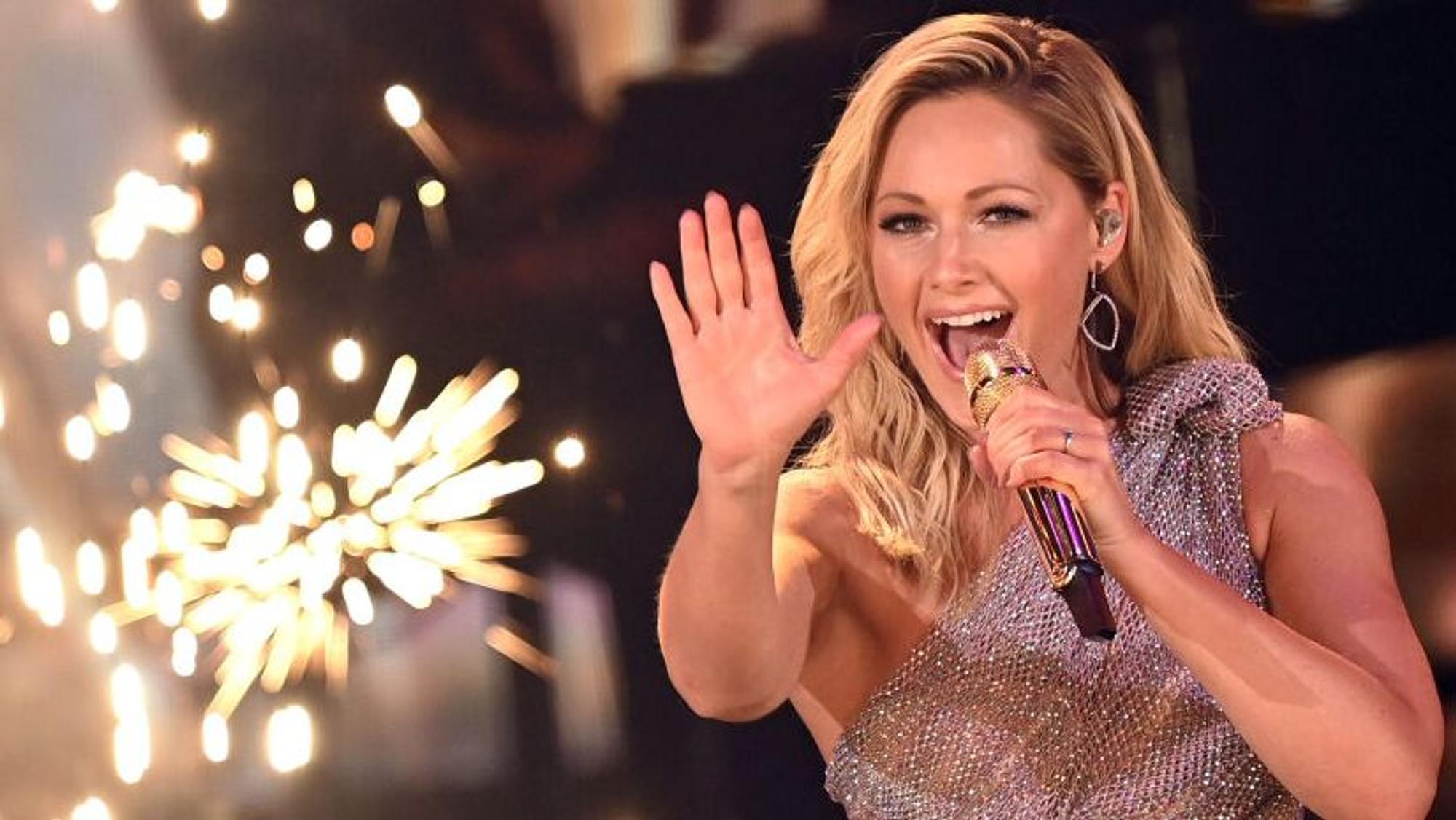 Helene Fischer auf der Bühne.