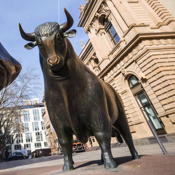 Bulle Börse Symbolbild
