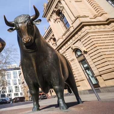 Bulle Börse Symbolbild