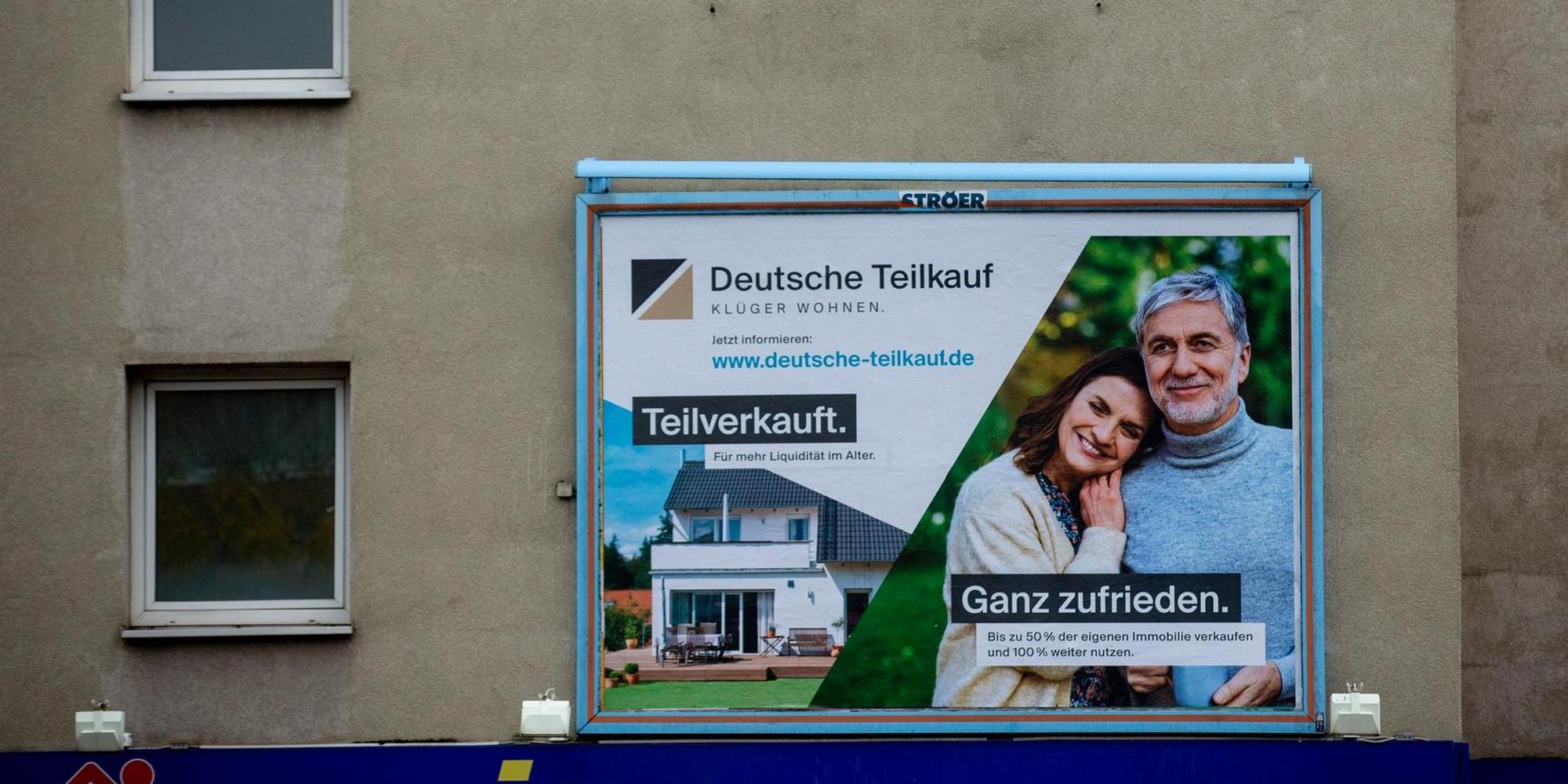 Werbeplakat Deutsche Teilkauf