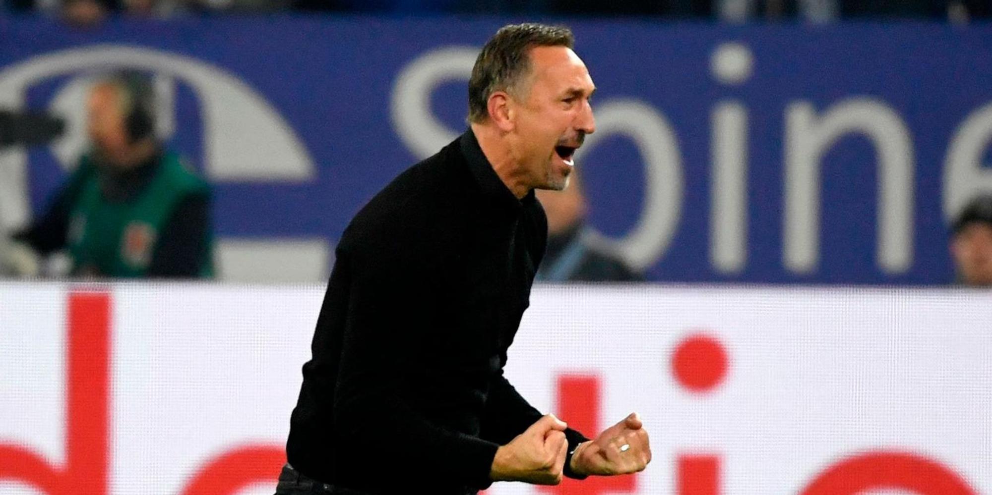 Beierlorzer auf Schalke