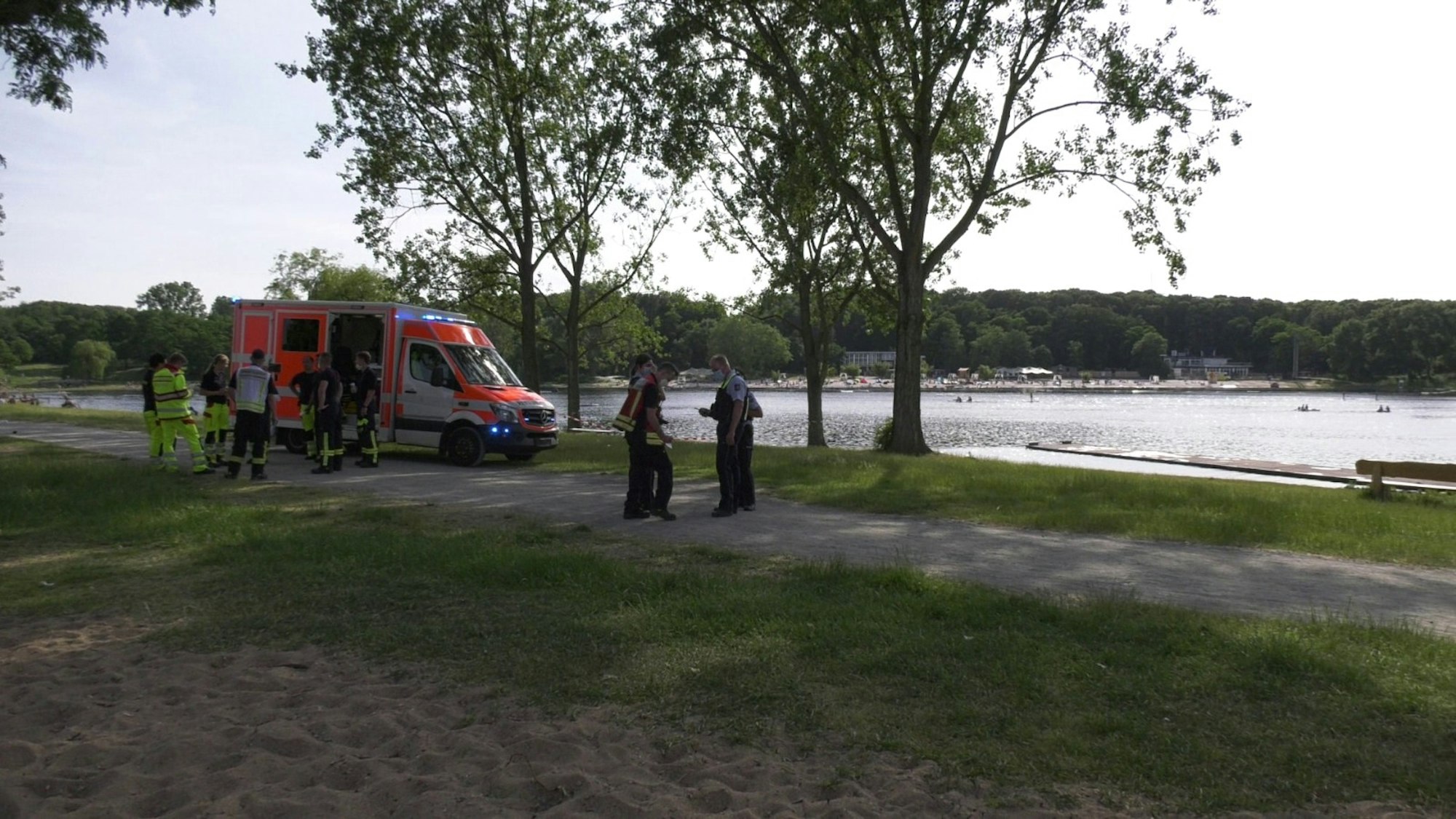 Badeunfall Fühlinger See Jasmin 1