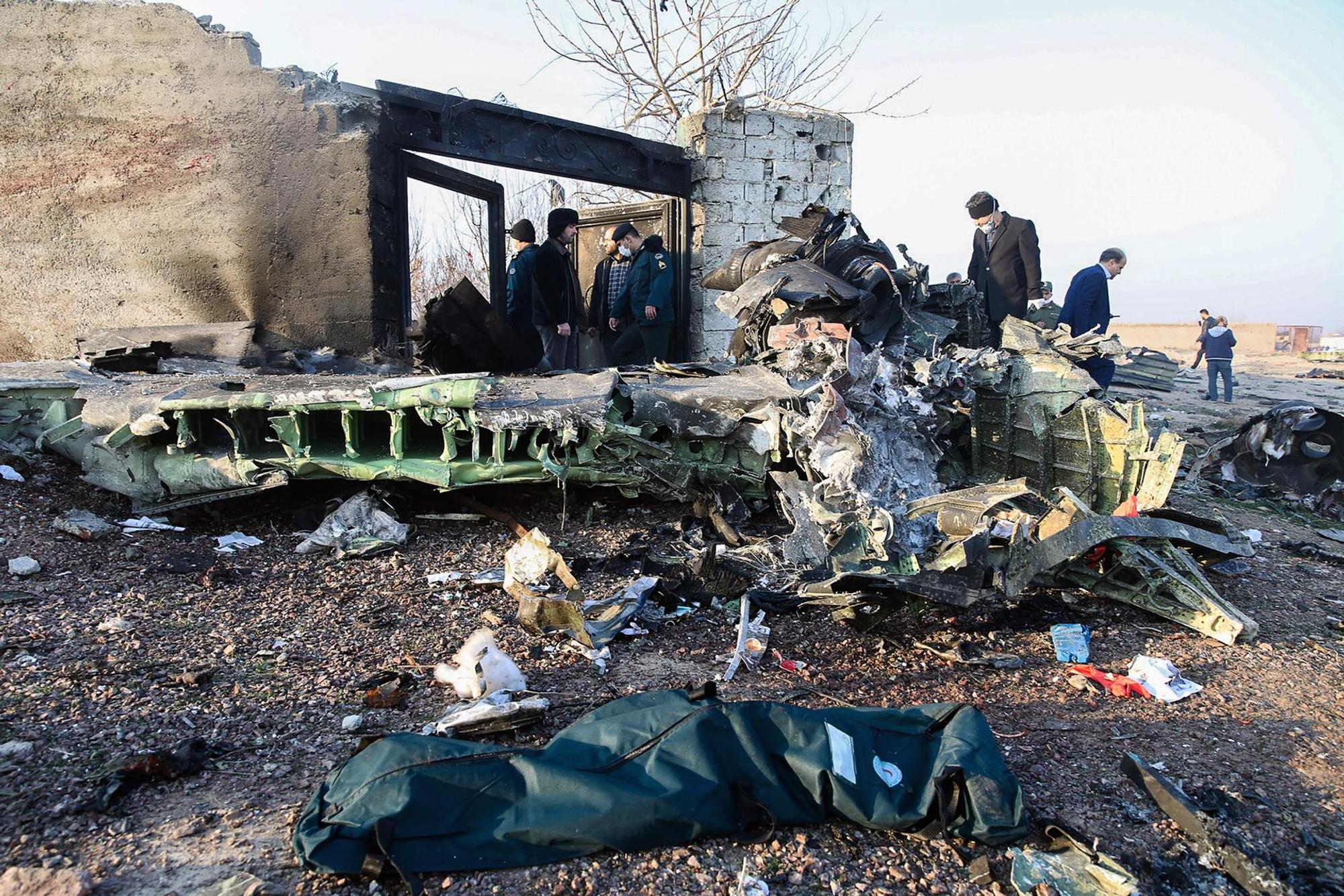 Iran Absturz afp