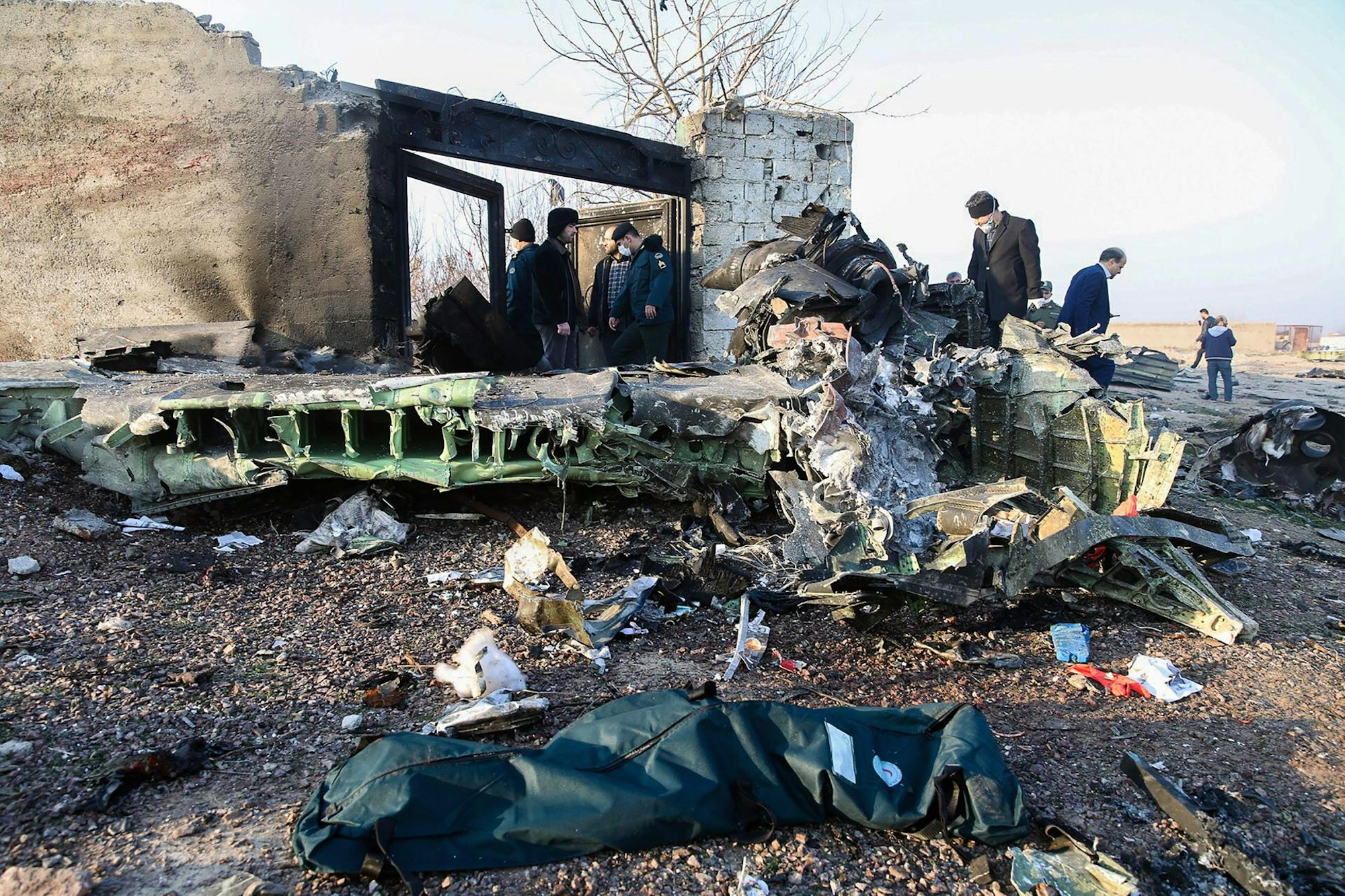 Iran Absturz afp