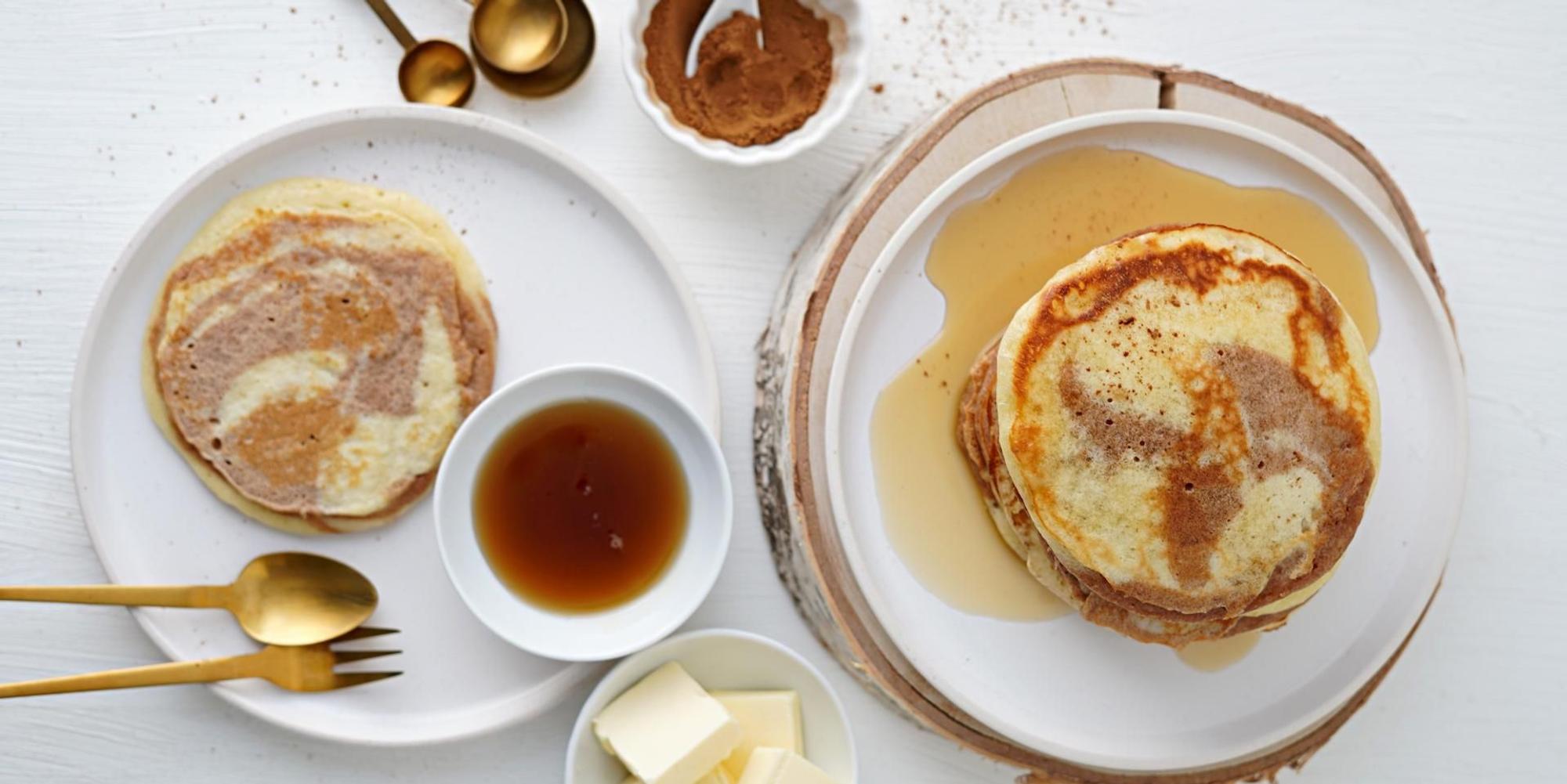 Pancakes mit Swirl dpa