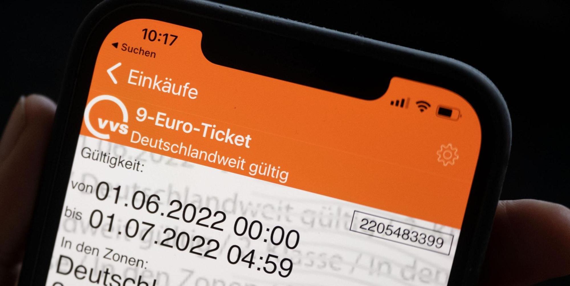 9-Euro-Tiket Symbolbild