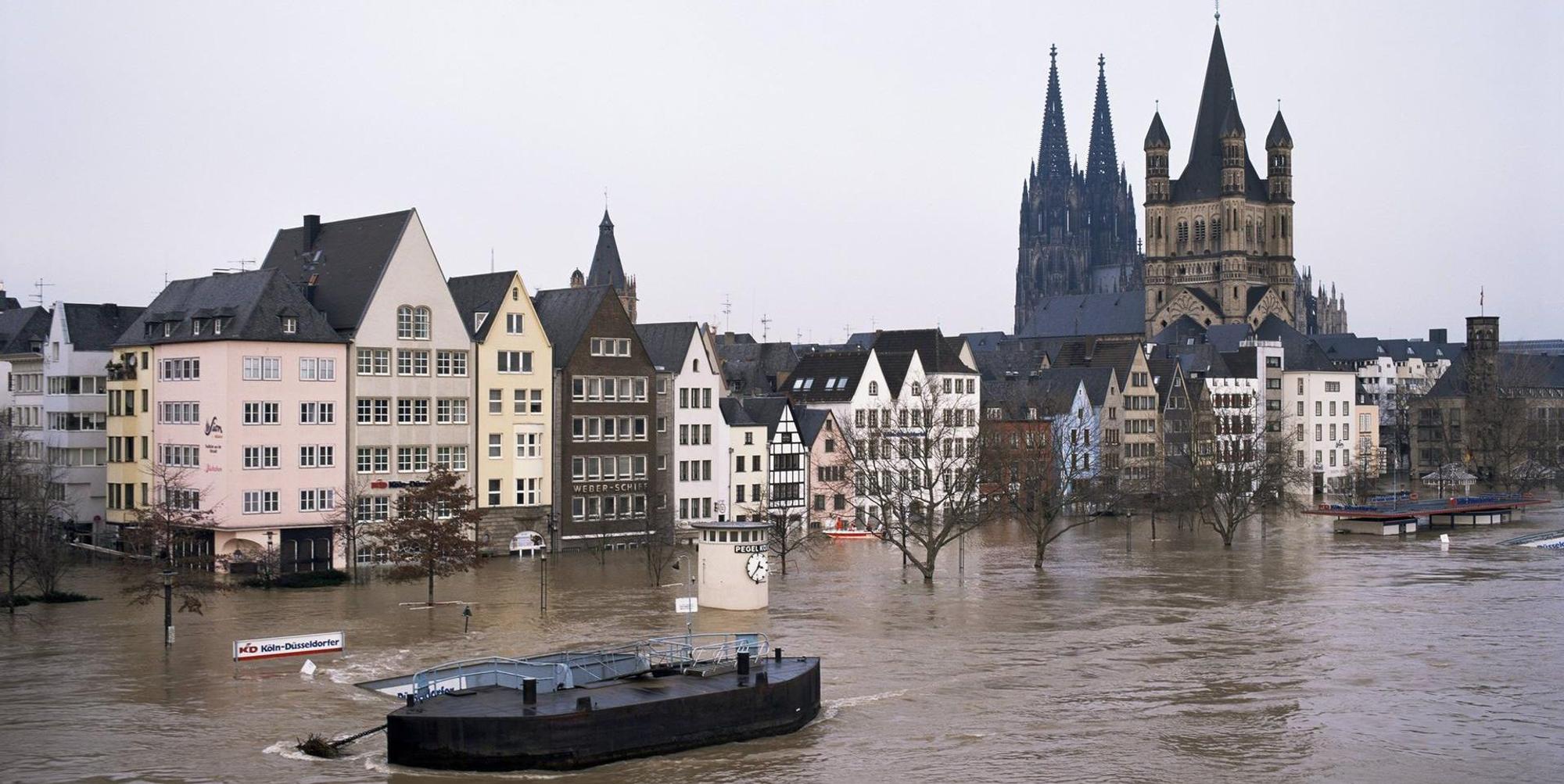 Flut Köln 1995