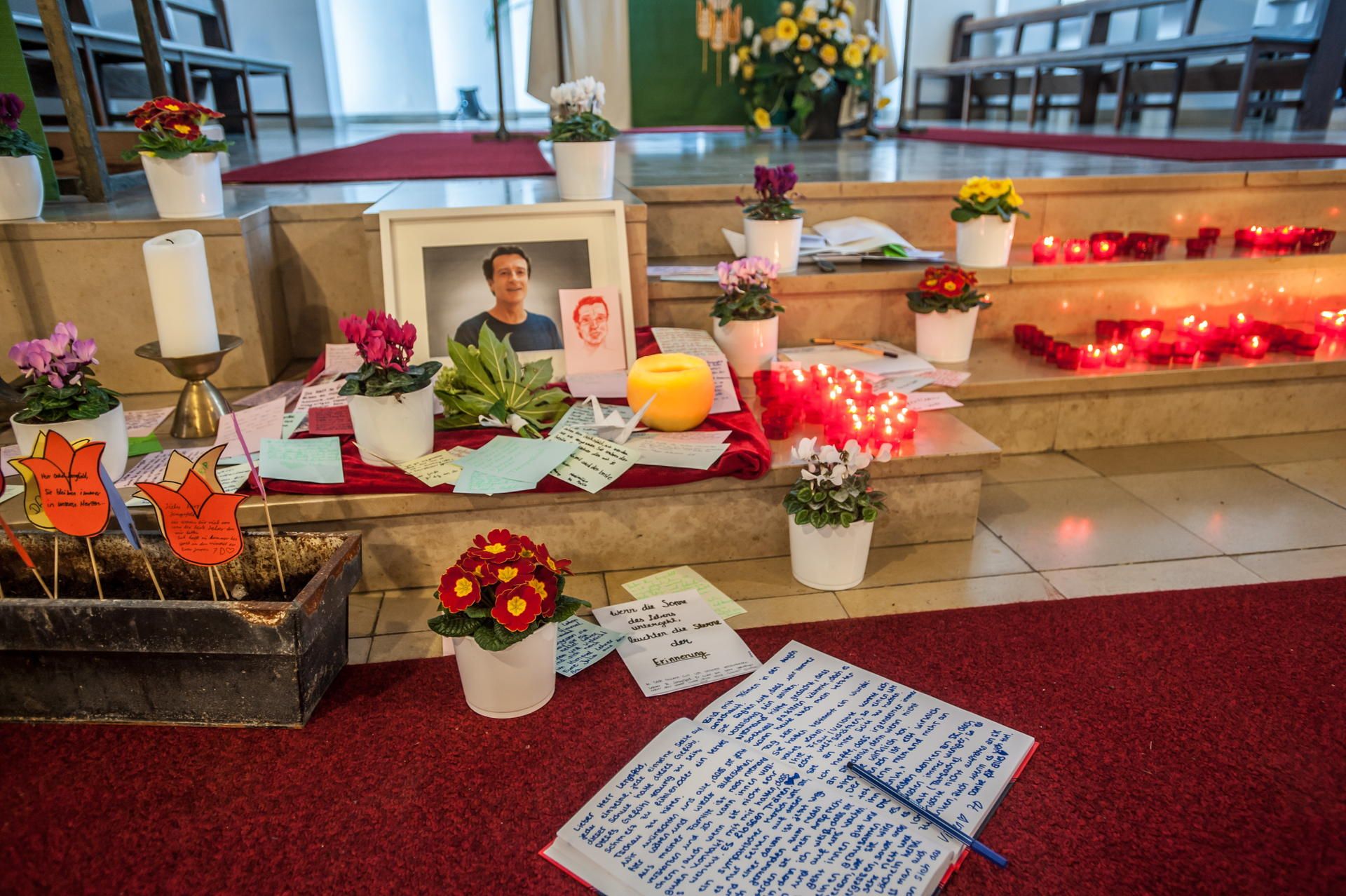 Marienschule Trauer Lehrer