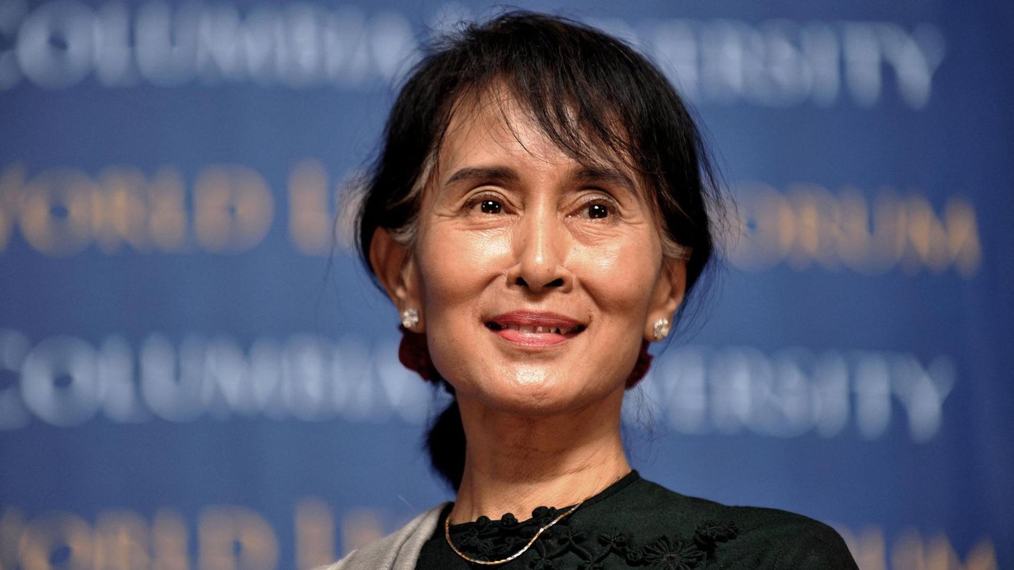 Friedensnobelpreisträgerin Aung San Suu Kyi.