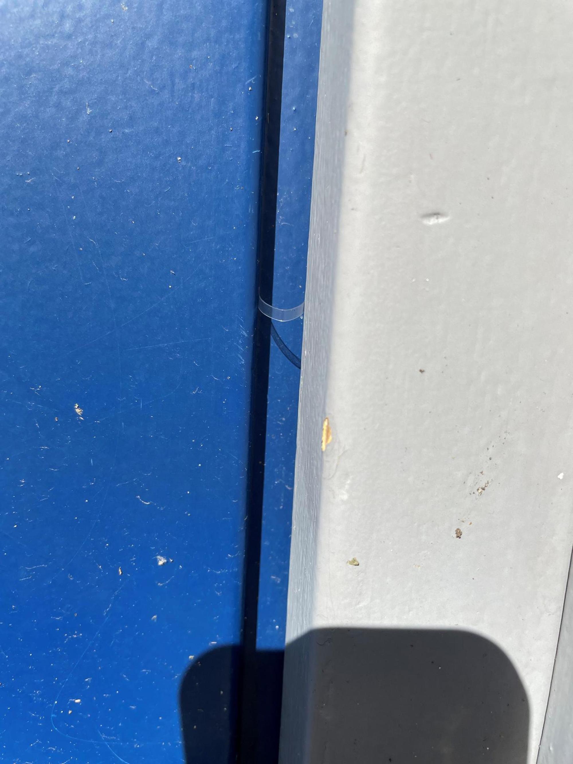 Plastikstreifen Einbrecher