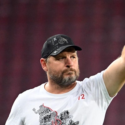 Baumgart jubelt mit Faust