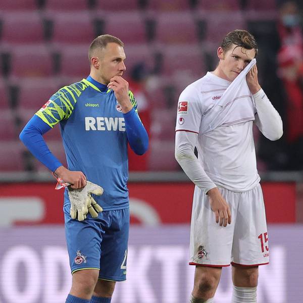 FC Spieler traurig