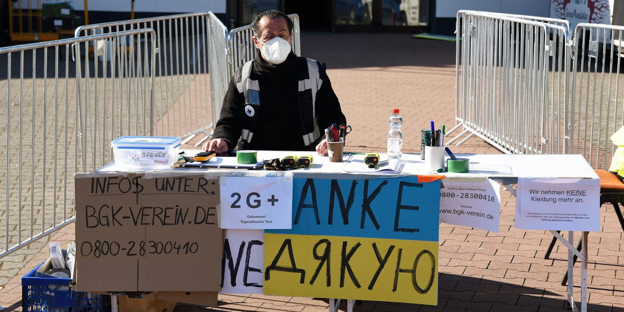 Blau-gelbes Kreuz Spenden RAKOCZY