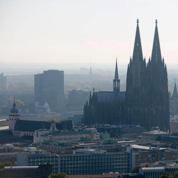 Kölner Dom Luftbild
