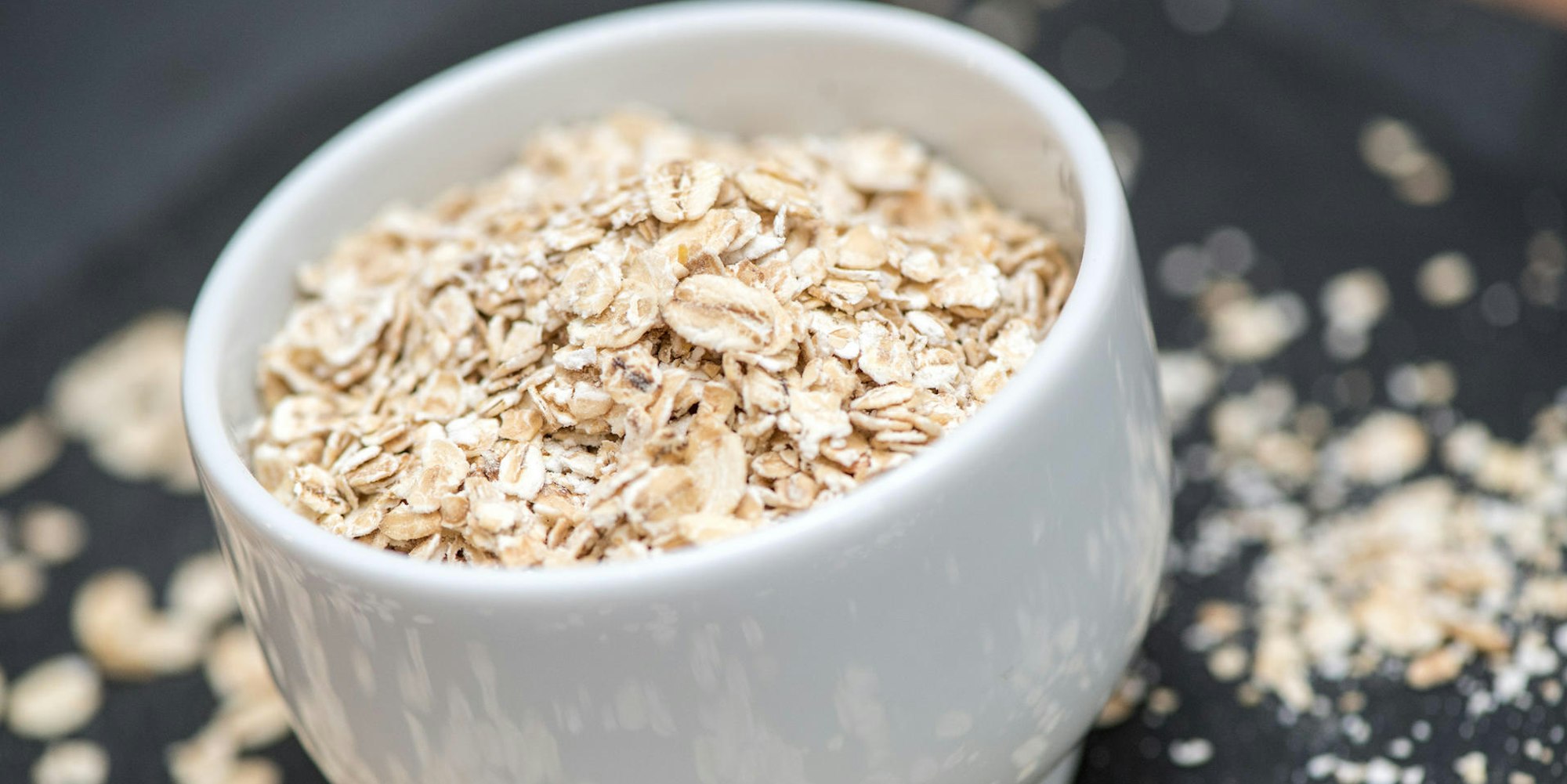 haferflocken in schüsselchen