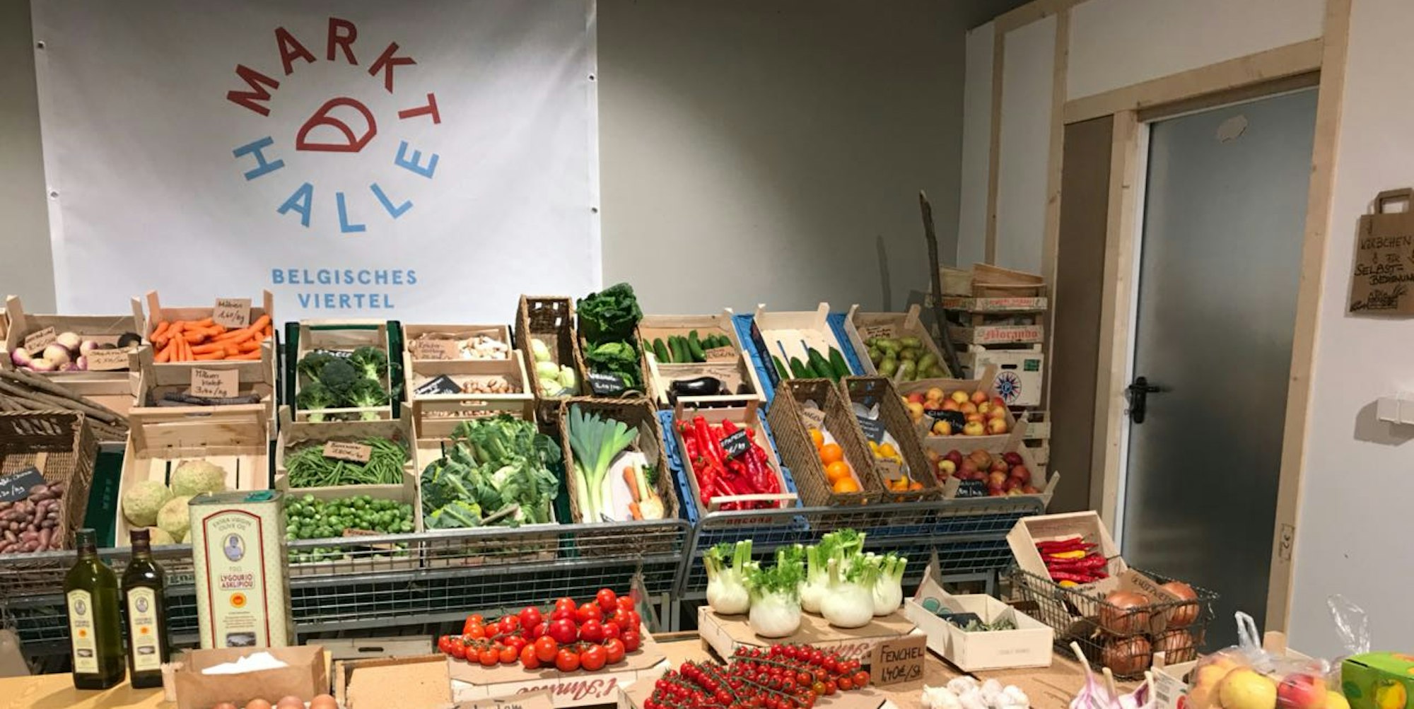 Markthalle gemüse Claudia Lehnen