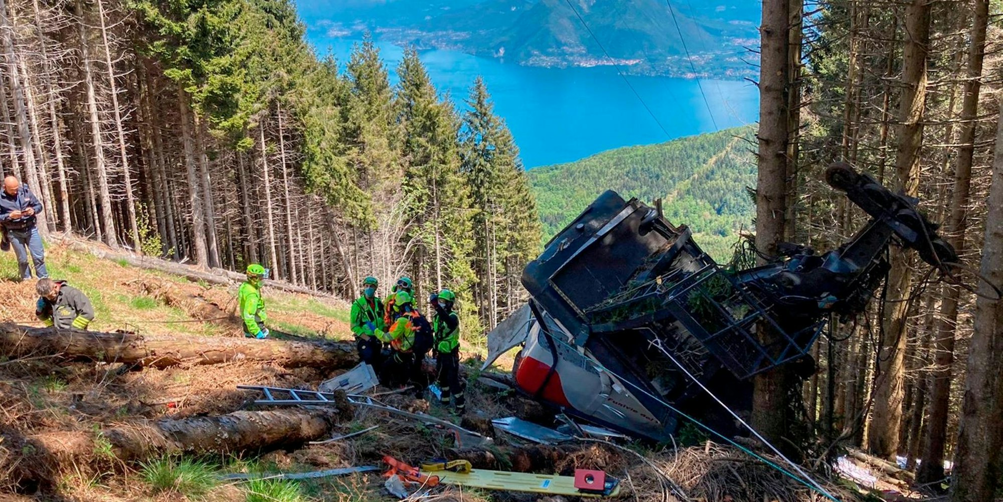 Seilbahn Absturz Italien