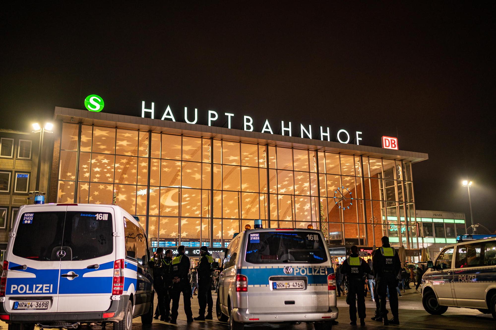 Polizei Silvester Hbf