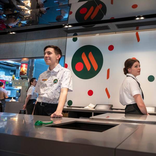 Russischer McDonalds eröffnet