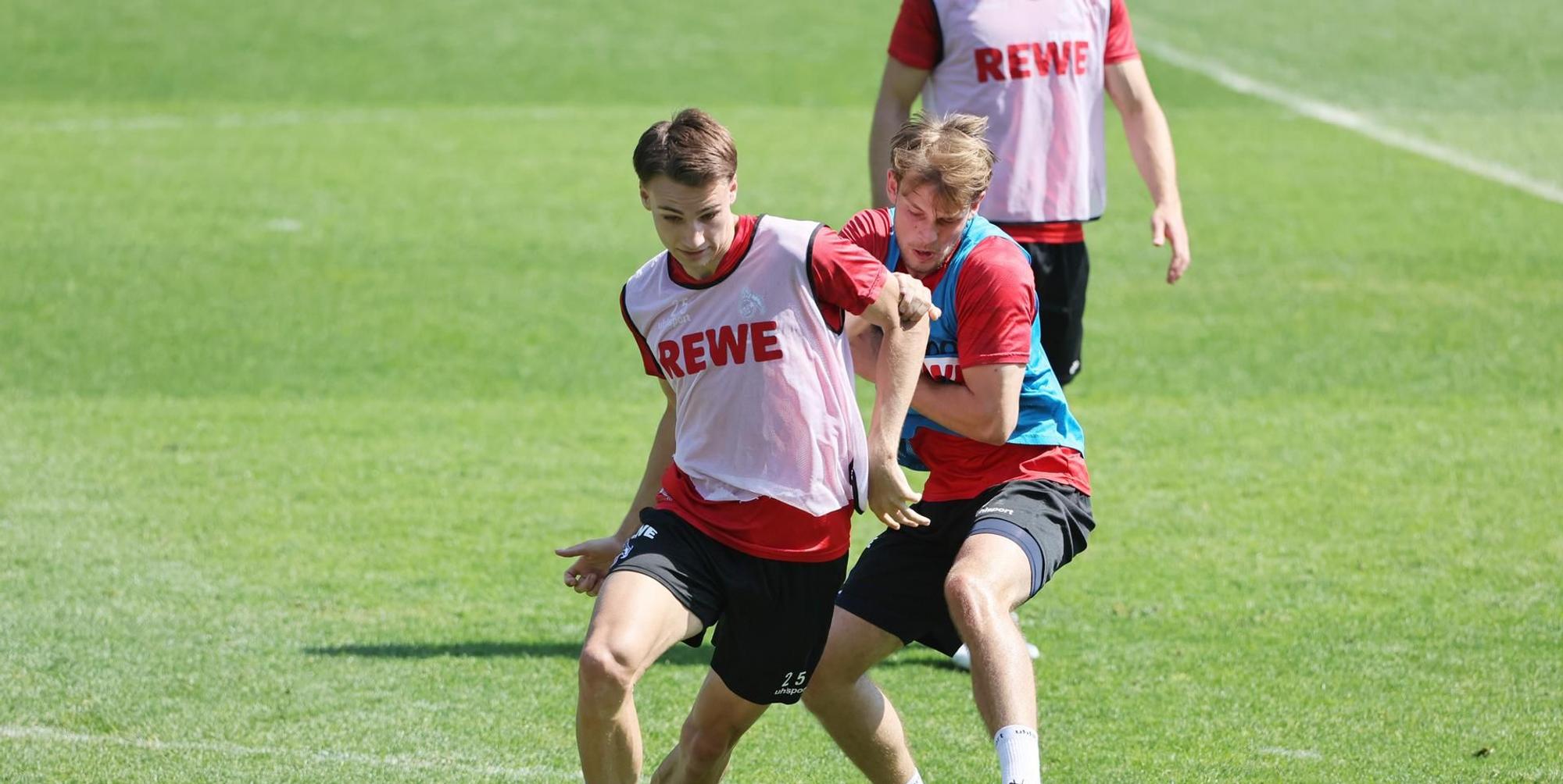 Lemperle im Training