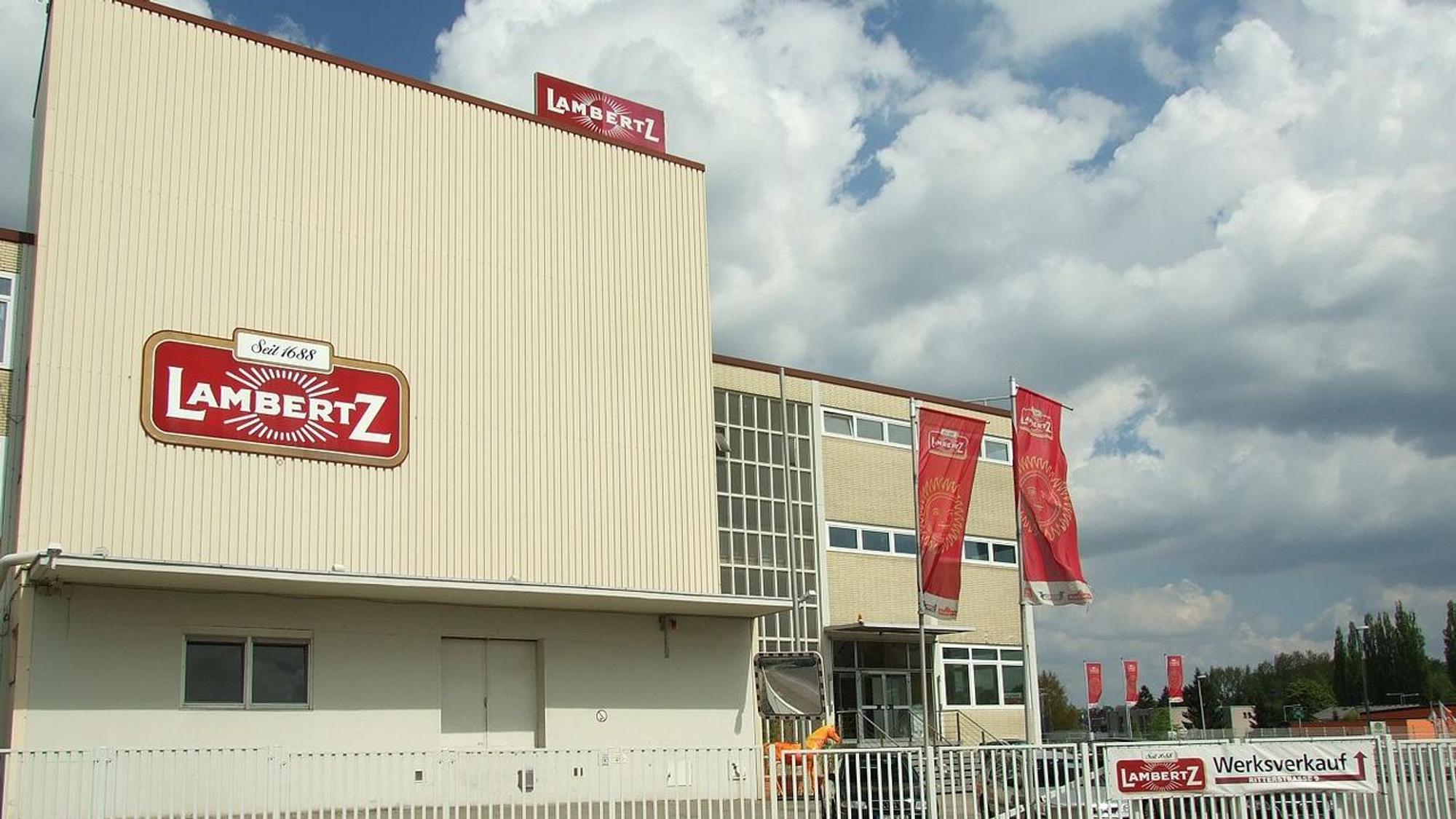 Lambertz-Fabrik von außen