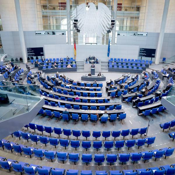 Plenarsaal Bundestag