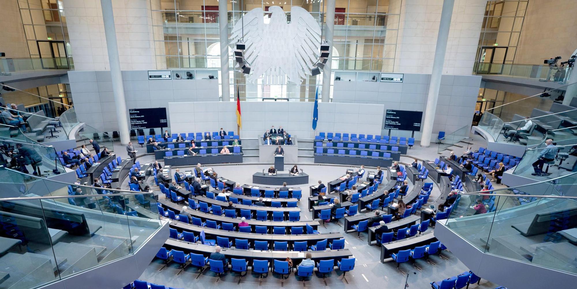 Plenarsaal Bundestag