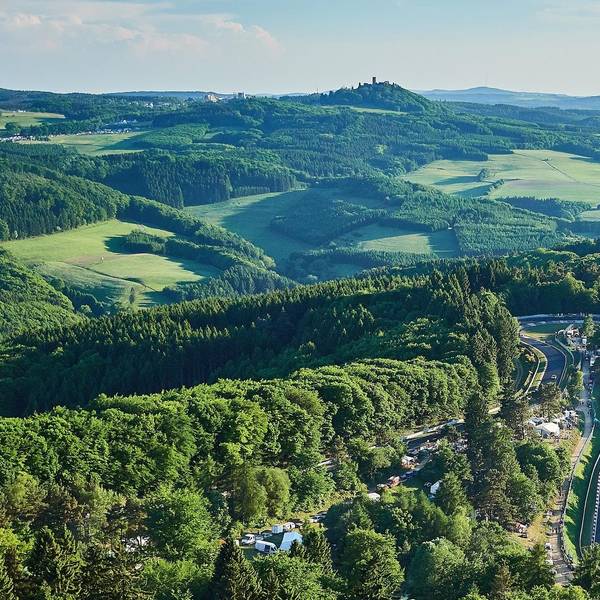 Grüne Hölle Luftaufnahme