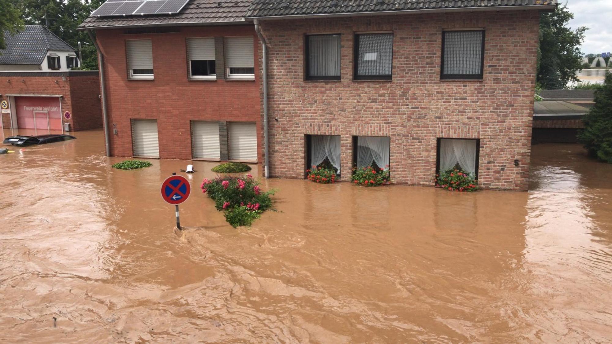 Erftstadt Blessem Hochwasser