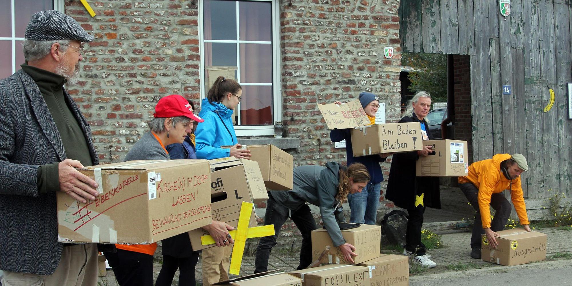 Klimaschutz-Initiative bezieht Heukamp-Hof