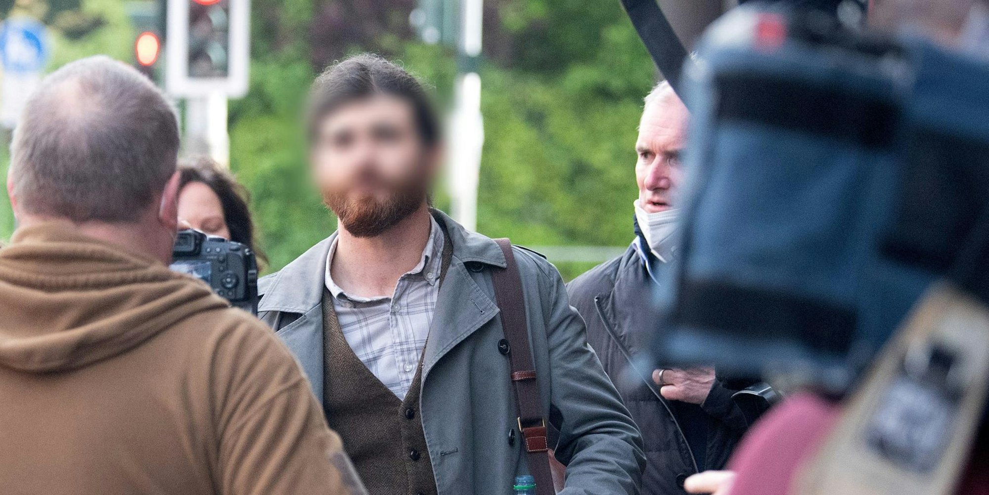 Franco A. vor Prozes