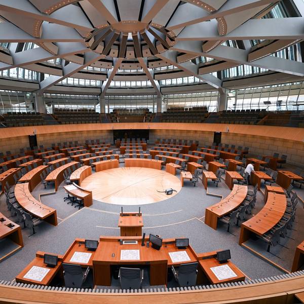 NRW Landtag leer