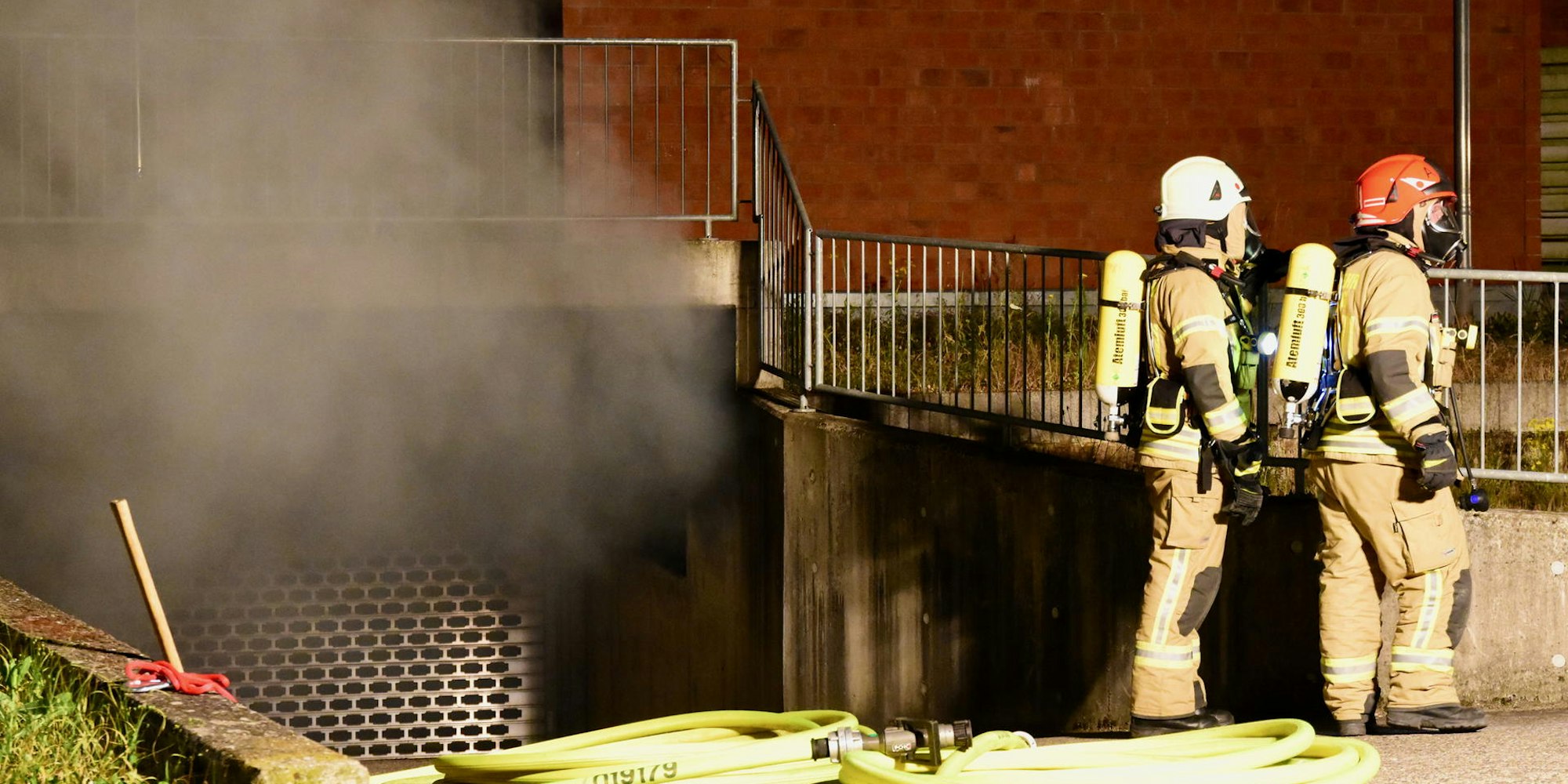 brand Tiefgarage Siegburg LORBER 1