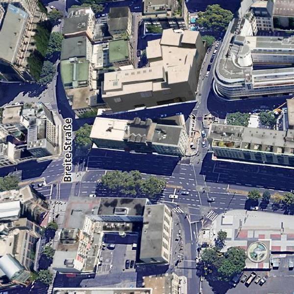 Google Earth Radwege City