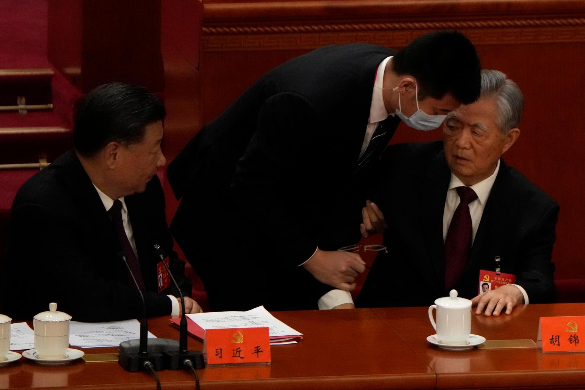 Hu Jintao Eskorte dpa