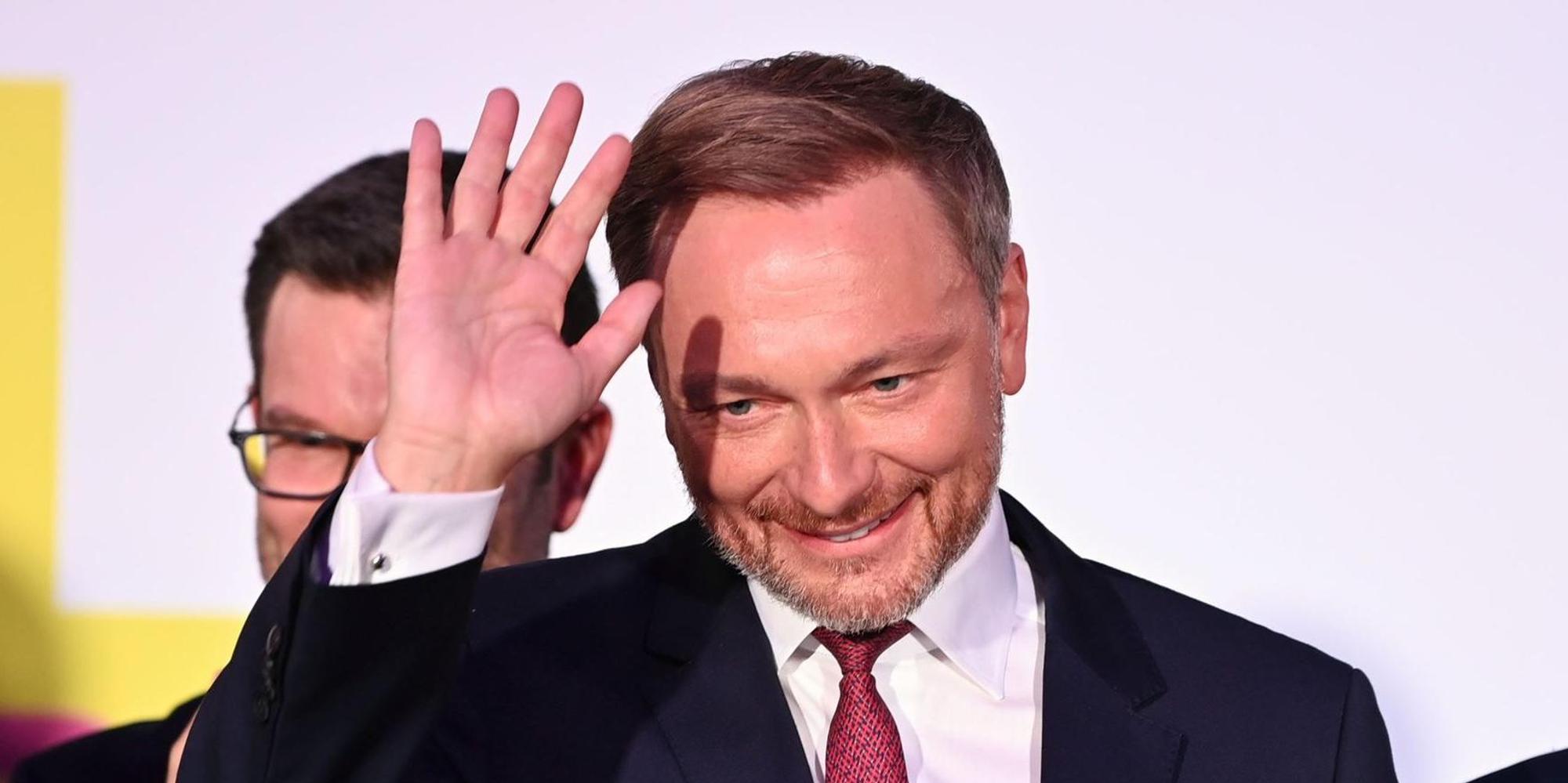 Christian Lindner FDP Wahlabend