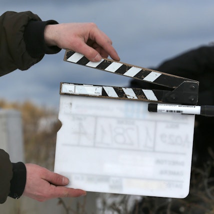 Filmklappe Symbolbild