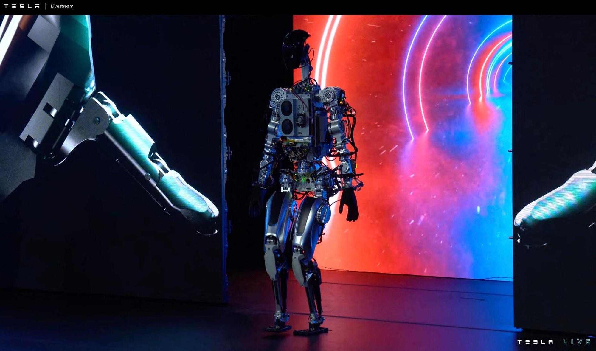 Roboter Tesla afp