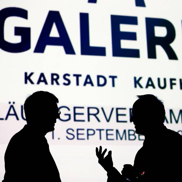 Gläubigerversammlung Galeria Karstadt Kaufhof