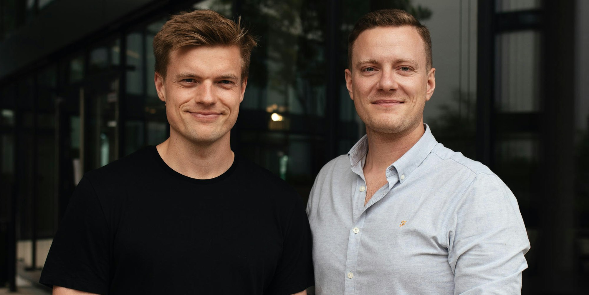 Sastrify Gründer Maximilian Messing (left) and Sven Lackinger