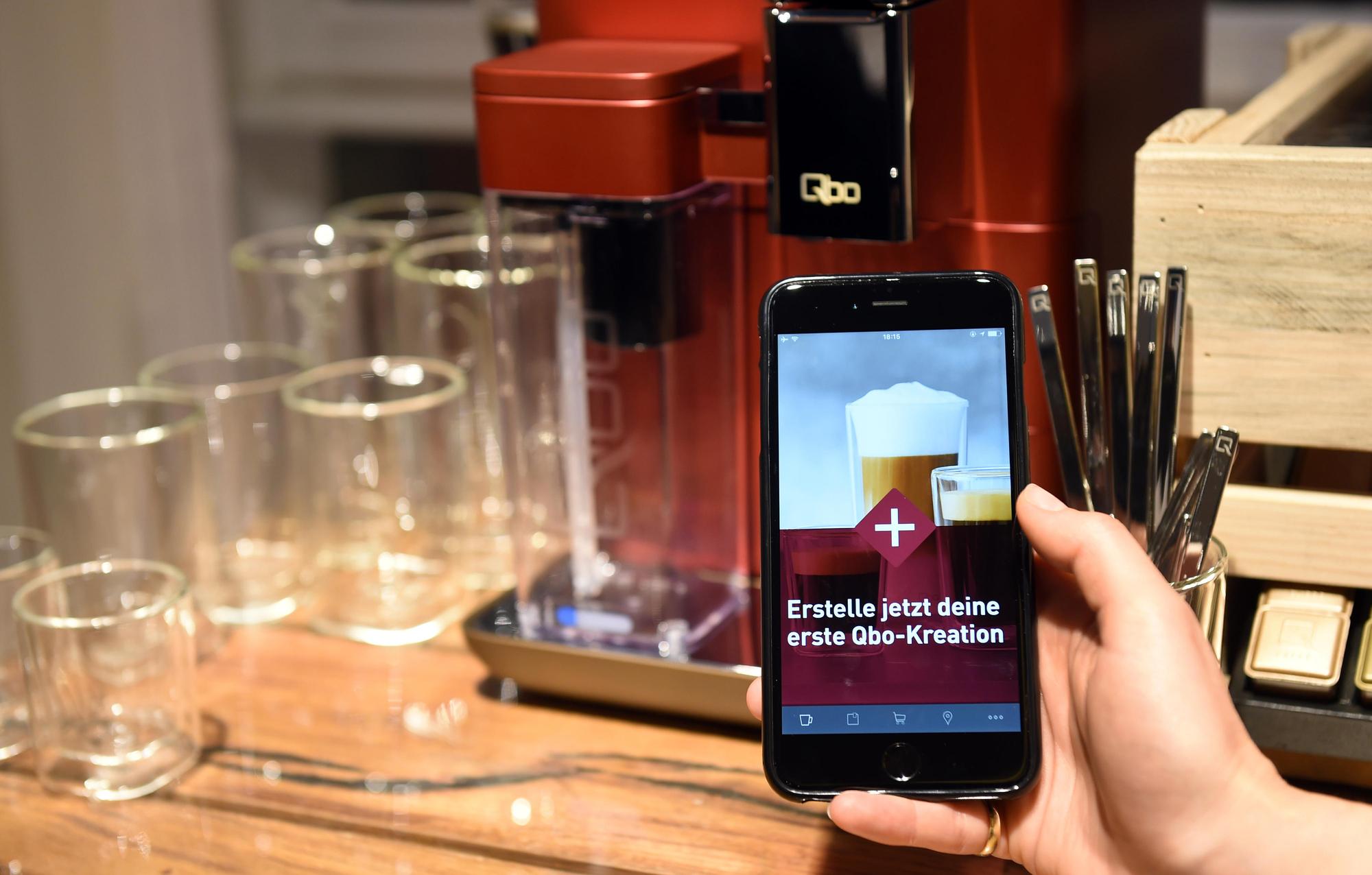 Tchibos Kaffeesystem lässt sich per Smartphone steuern