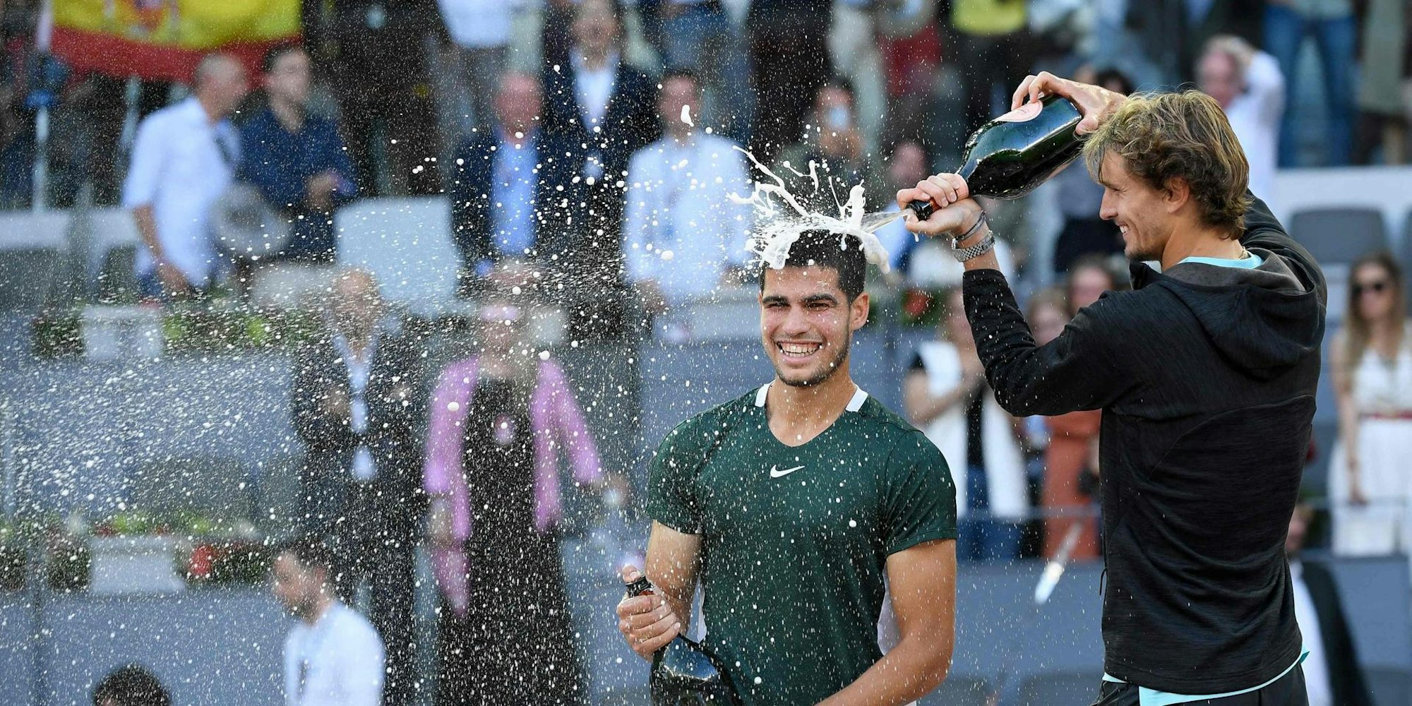 Zverev und Alcaraz