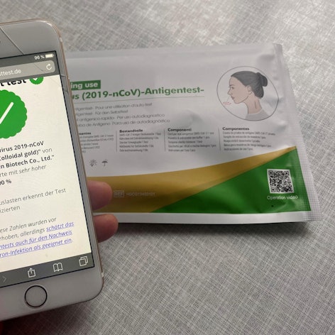 Online-Tool Schnelltest