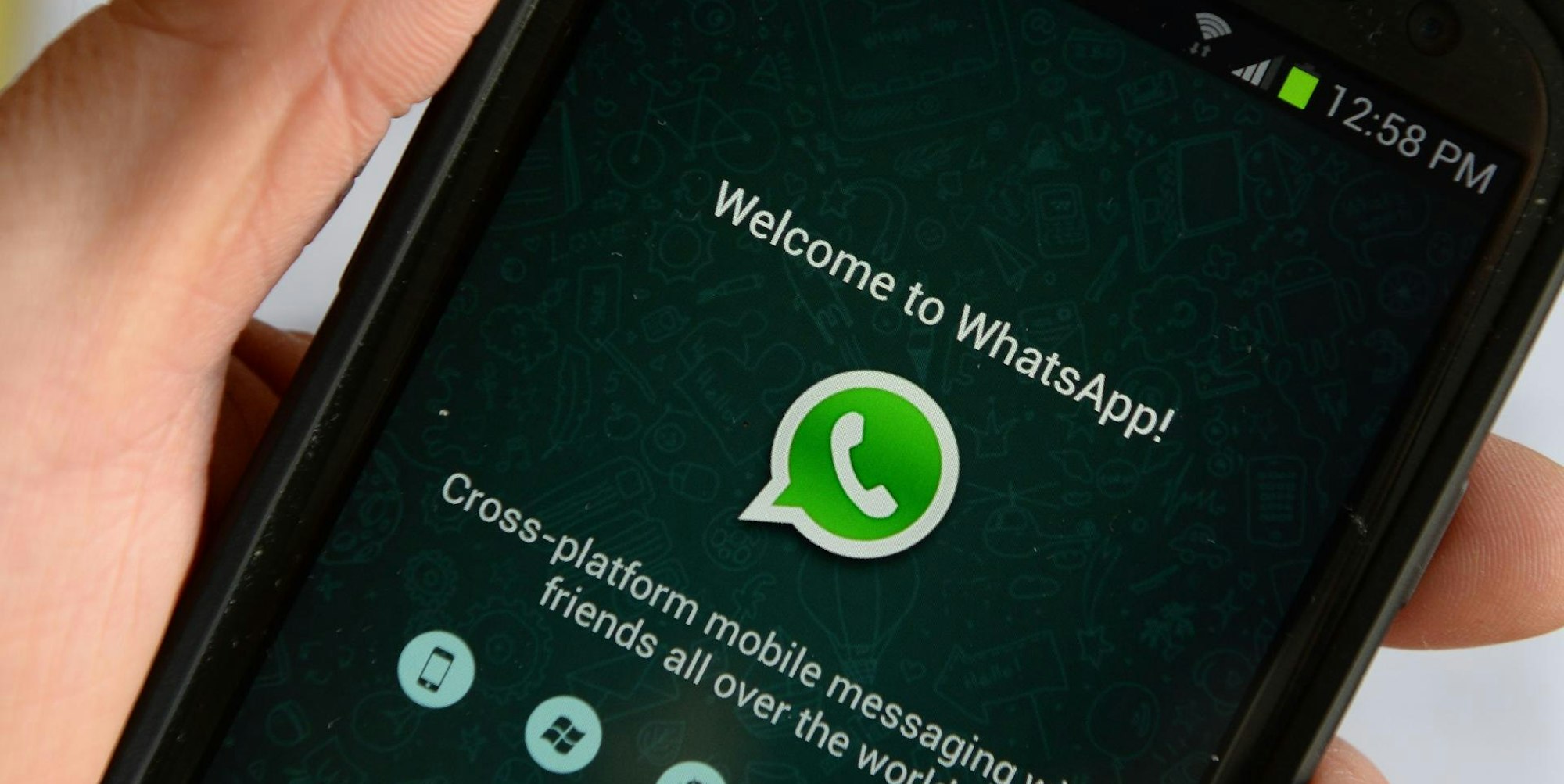 whatsapp welcome