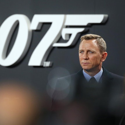 Daniel Craig auf einer James Bond-Premiere.