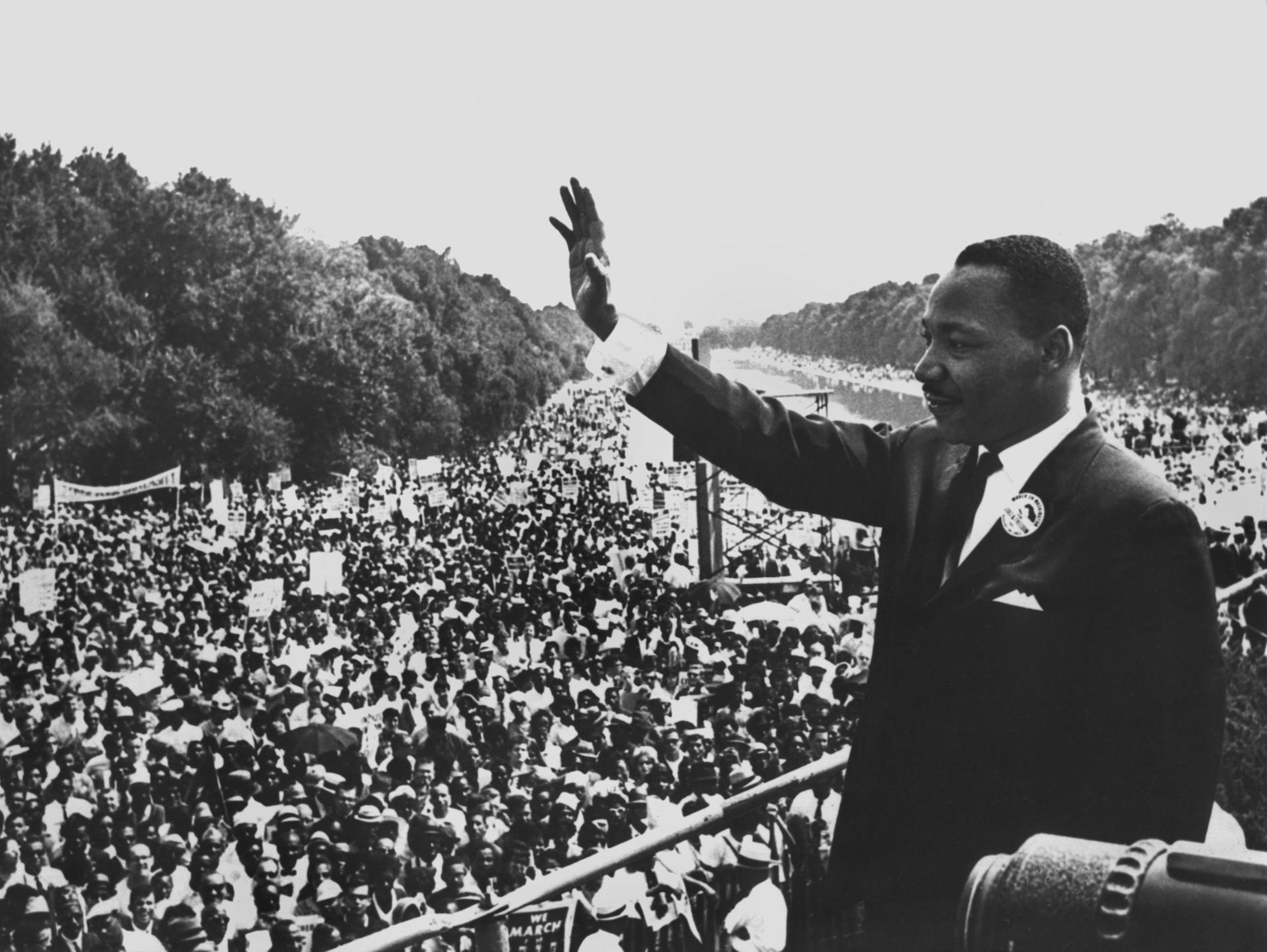 martin Luther King Demonstranten 1963
