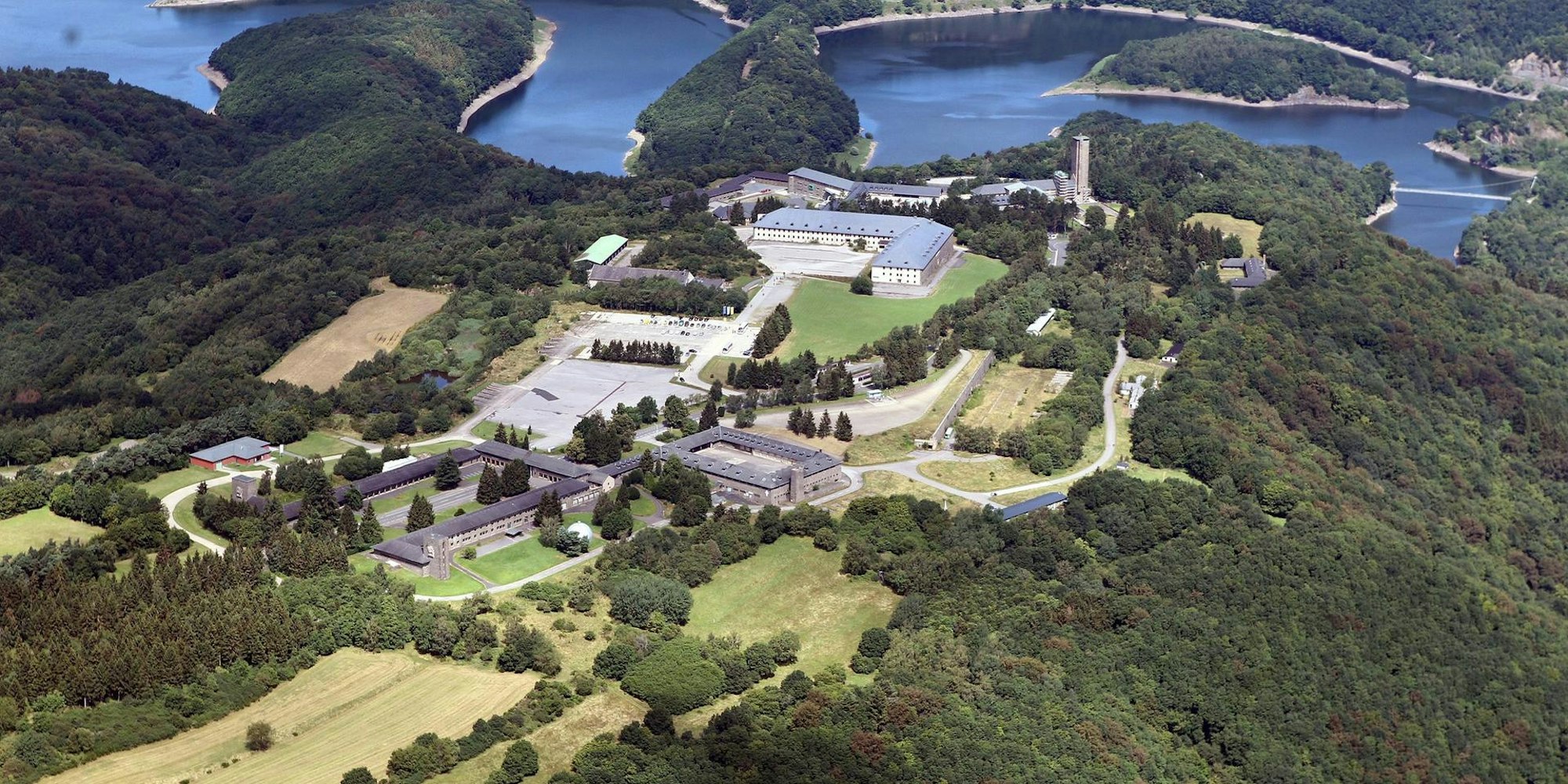 Vogelsang NS-Ordensburg Luftbild Franz Küpper