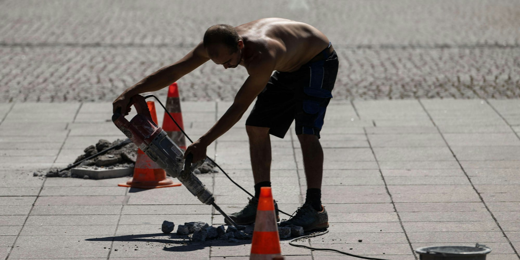 DraußenJobber Hitze